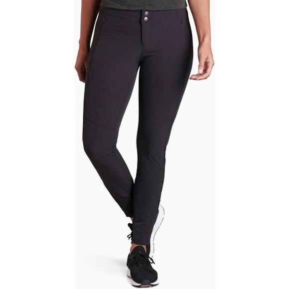 Kuhl Women's Skinny Hiking Outdoor Pants Zip Ankle Snap Waist Size 6 - Picture 1 of 10